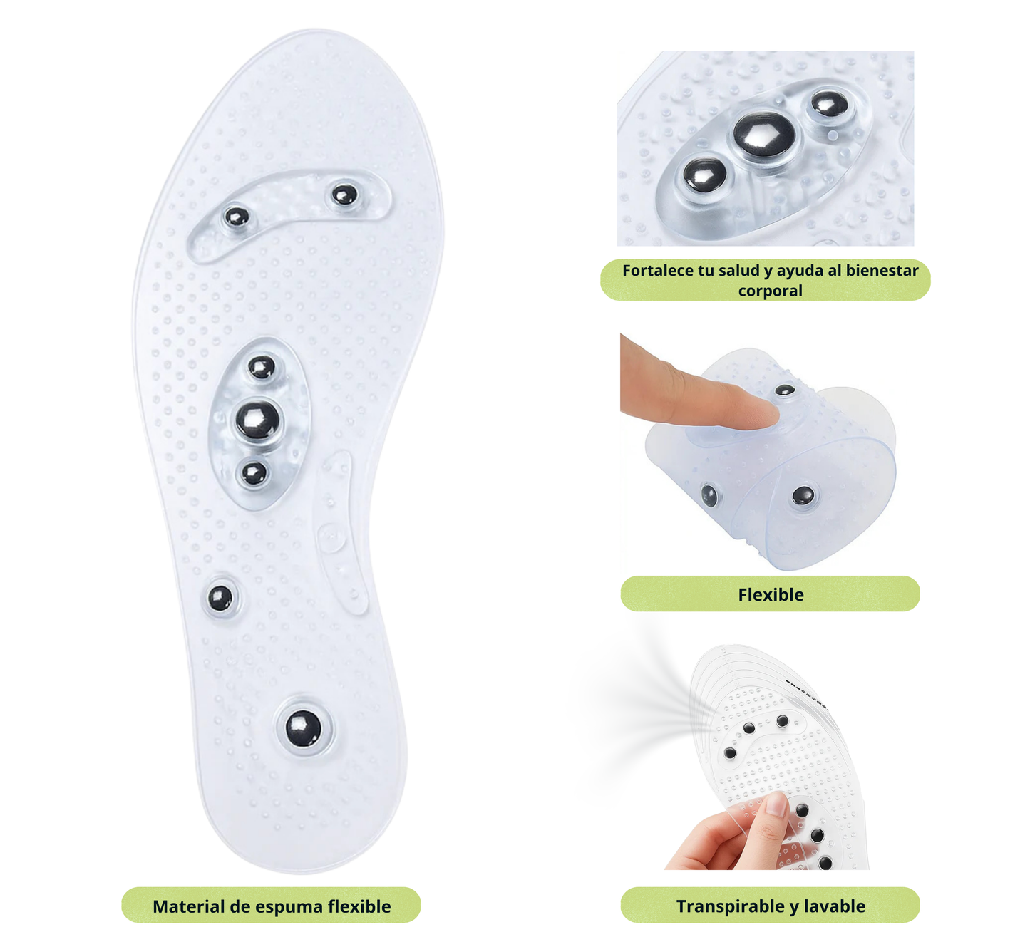 Soluciona tus piernas cansadas o hinchadas y alivia el dolor de rodilla, caderas y articulaciones con VelyFoot Flow™