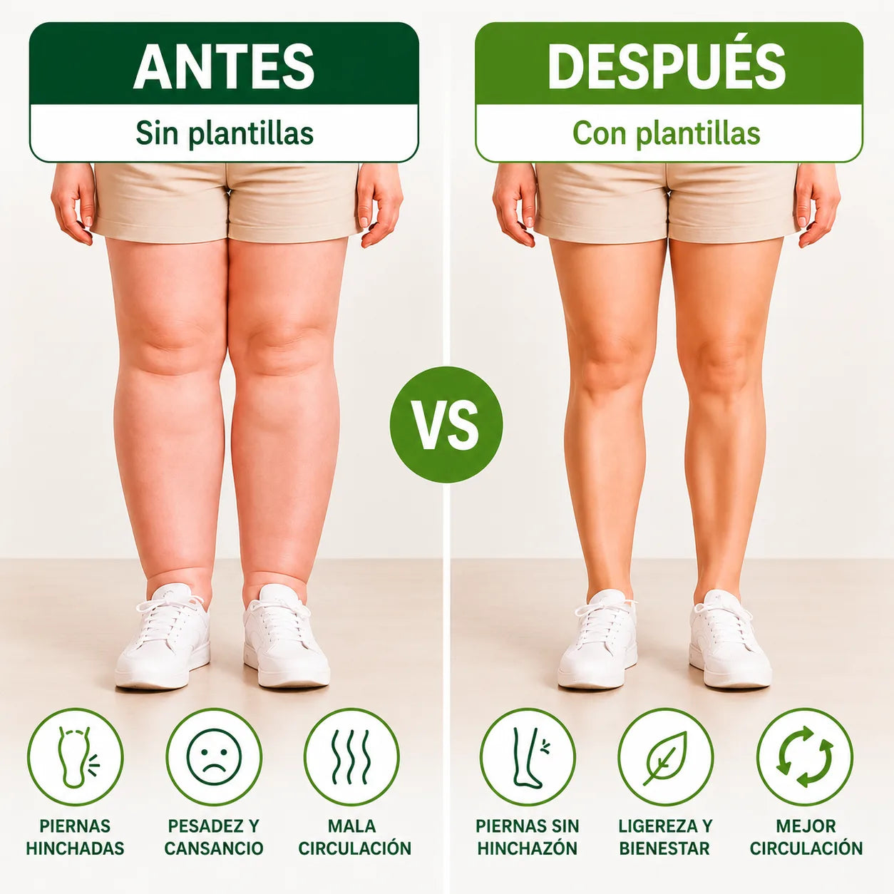 Soluciona tus piernas cansadas o hinchadas y alivia el dolor de rodilla, caderas y articulaciones con VelyFoot Flow™