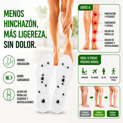 Soluciona tus piernas cansadas o hinchadas y alivia el dolor de rodilla, caderas y articulaciones con VelyFoot Flow™